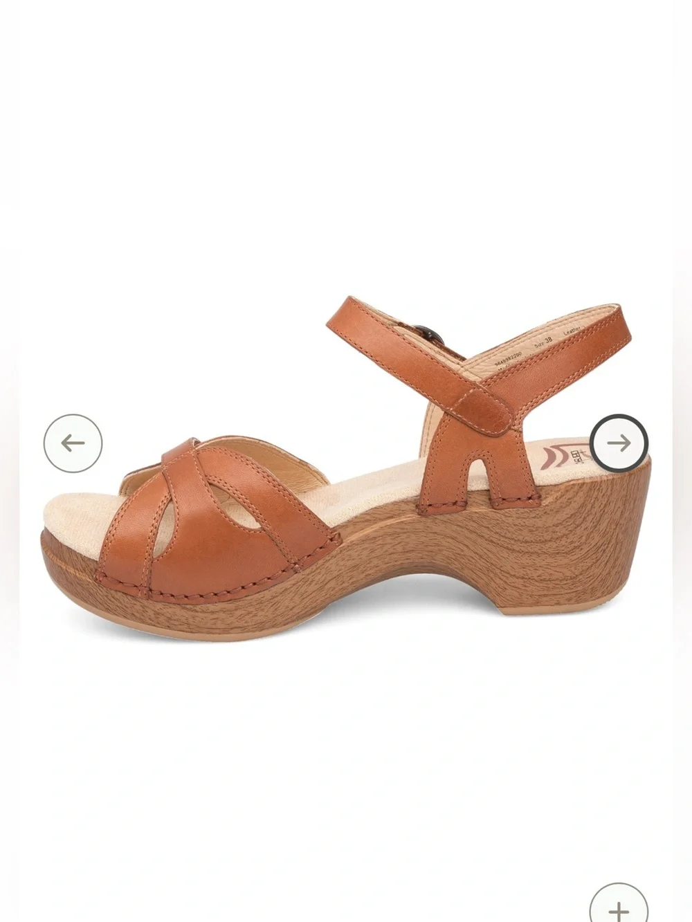 Dansko Season sandals NEW sz 38